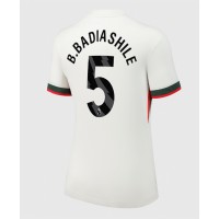 Dámy Fotbalový dres Chelsea Benoit Badiashile #5 2025-26 Venkovní Krátký Rukáv